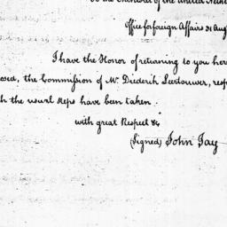 Document, 1785 August 31
