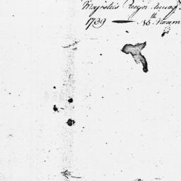 Document, 1739 November 15