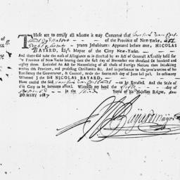 Document, 1687 September 5