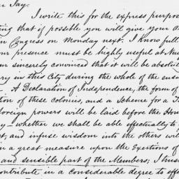 Document, 1776 June 29